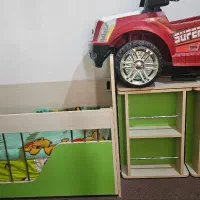 سرویس خواب کودک 2 میلیون|تخت و سرویس خواب|پرند, فاز ۴|دیوار