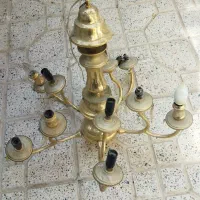 لوستر کلاسیک|لوستر و چراغ آویز|فلاورجان, |دیوار