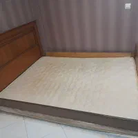 تخت خواب دو نفره با میز آینه و دوتا میز عسلی|تخت و سرویس خواب|تهران, شهرک بوعلی|دیوار