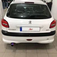 206 مدل ۹۲ تیپ پنج|خودرو سواری و وانت|خرم‌آباد, |دیوار