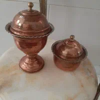 ظروف مسی|کلکسیون اشیاء عتیقه|اراک, |دیوار