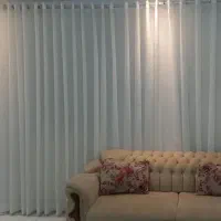 دوعدد پرده ی پذیرایی درحد نو|پرده، رانر، رومیزی|صومعه‌سرا, |دیوار