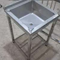 میزکار استیل/سینک ظرفشویی صنعتی/ترولی آبچکان|کافیشاپ و رستوران|تهران, یافت آباد جنوبی|دیوار