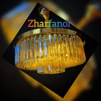 لوستر کریستالی تخت|لوستر و چراغ آویز|اصفهان, کوجان|دیوار