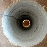 حفرر چاه کن مغنی آب و فاضلاب