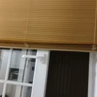 پرده کرکره ای فلزی طلایی سالم در لاهیجان