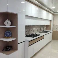 شیک ترین طرح کابینت G6با زنگبندی خاص سفید مشکی1F|مصالح و تجهیزات ساختمان|اهواز, کمپلو شمالی|دیوار