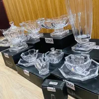 سرویس کریستال جا شمعی پارچ لیوان گلدان برند بوهمیا