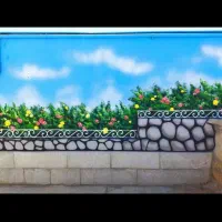 نقاشی دیواری مدارس وباغ ویلا وغیره|خدمات پیشه و مهارت|مشهد, انقلاب|دیوار