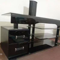 گاز ۴ شعله به همراه میز تلویزیون