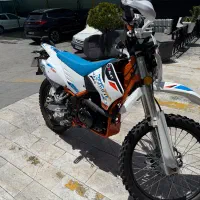 موتور تریل فلات طرح ktm
