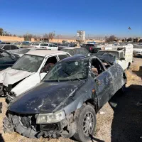 سمند مدل ۸۴ تصادفی