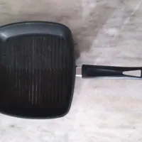تابه گریل.دسته دار.چدن
