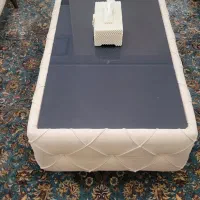 مبل راحتی ۸ نفره همراه یک پاف (جلومبلی)|مبلمان خانگی و میز عسلی|اسلامشهر, مطهری|دیوار