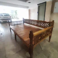 تخت سنتی آکبند.سفارشی. چوب روس