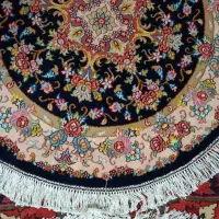 فرش دستبافت جفت دایره (۱×۱) طرح خطیبی زمینه رج ۳۵|فرش|تبریز, |دیوار
