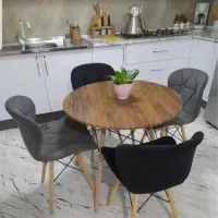 میز نهارخوری چستر آپارتمانی ناهارخوری پایه راش|میز و صندلی غذاخوری|کرمانشاه, |دیوار