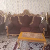 مبلمان ۷نفره|مبلمان خانگی و میز عسلی|تاکستان, |دیوار