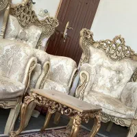 مبل سلطنتی ۷نفره در حد نو