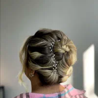 شینیون اروپایی . کرلی .