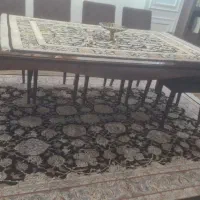 میز ناهارخوری 8 نفره  چوبی برند نیلپر، کاملا نو|میز و صندلی غذاخوری|رشت, منظریه|دیوار