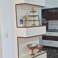 بوفه سه طرفه ام دی اف های گلاس