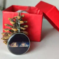 گردنبند حرارتی لاکت موجاودانه ماه شبتاب اویزرزینی|بدلیجات|مشهد, انقلاب|دیوار