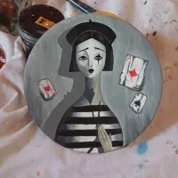 دیوارکوب سفالی هنری|صنایع دستی و سایر لوازم تزئینی|قم, باجک دو|دیوار