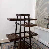 جا گلدانی استند گل بسیار شیک|گل و گیاه طبیعی|خواف, |دیوار