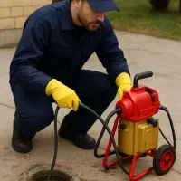 لوله بازکنی تخلیه چاه اوستا