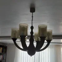 لوستر پذیرایی و آشپزخانه و اتاق خواب