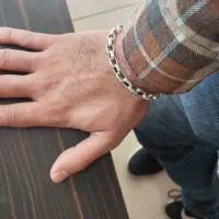 دستبند نقره ایتالیایی|جواهرات|کرمانشاه, |دیوار