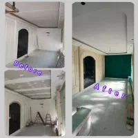 نقاش .سقف کاذب. نقاشی ساختمان نماوغیره