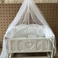 گهواره کنار مادر مدل قلب- دارای سرویس خواب