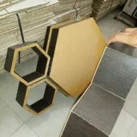 دکور۶ضلعی مغازه|کتابخانه، شلف، قفسههای دیواری|نجفآباد, هفده شهریور|دیوار