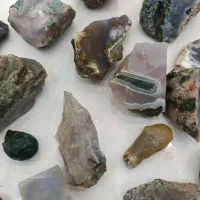 پک کلکسیونی عقیق آبی و همه رنگ