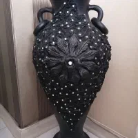 گلدان سفالی دست ساز برجسته|صنایع دستی و سایر لوازم تزئینی|تبریز, |دیوار