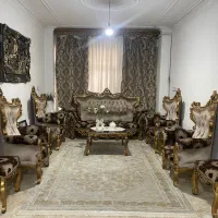 مبلمان ۷نفره استیل ونیز ناهارخوری ۴نفره