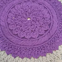 فرشینه ی مکرومه دستباف|فرش|همدان, |دیوار