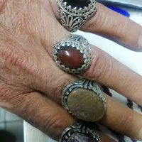 انگشتر نقره نو