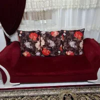 مبل 5 نفره سفارش با چوب نرادهمراه میز عسلی|مبلمان خانگی و میز عسلی|فومن, |دیوار