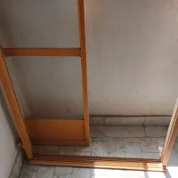 درب کشویی آلمنیوم سالم بدون خط و خش