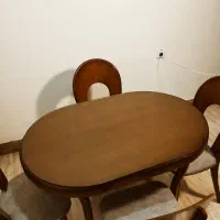 میز ناهارخوری ۴ نفره|میز و صندلی غذاخوری|گرگان, |دیوار