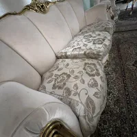مبلمان ۹ نفره کلاسیک همراه با میز ناهارخوری ۸ نفره|مبلمان خانگی و میز عسلی|سیرجان, |دیوار