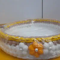 سینی میوه و دکور روی میز