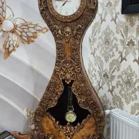 ساعت ایستاده چوب کاملا سالم