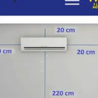 نصب کولرکازی وشارژ کولر بازبسته کردن|خدمات پیشه و مهارت|میانه, |دیوار