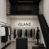 دکور مغازه پوشاک زنانه فروشی