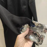 لباس مشکی زیبا سایز ۳۶تا ۳۸