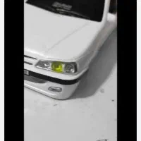 عسلی کردن چراغ جلوی ماکت پرشیا